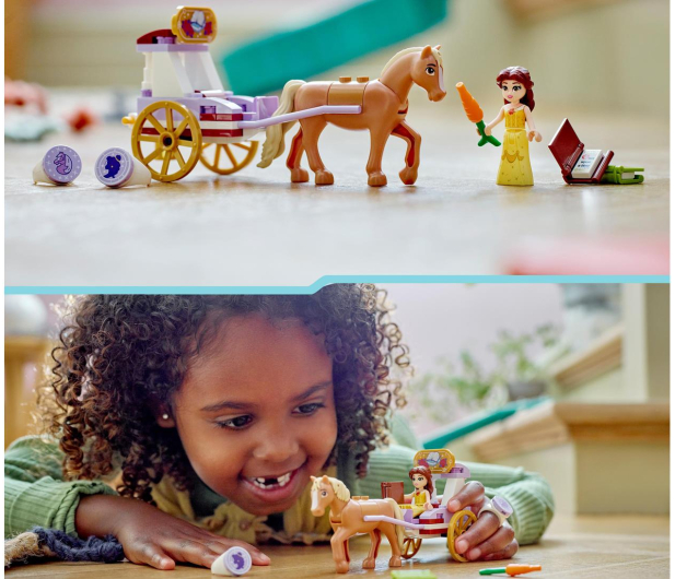 LEGO Disney Princess 43233 Bryczka z opowieści Belli - 1202251 - zdjęcie 5